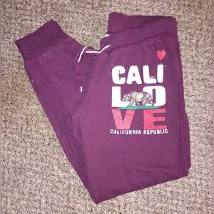 Reflex Cali Love Kids Joggers - Deep Purple